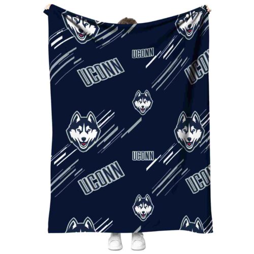 uconn huskies fan spirit blue blanket best selling