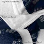 uconn huskies fan spirit blue blanket best selling