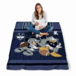 uconn huskies three musketeers blue blanket best selling