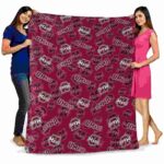 umass minutemen diehard fans red blanket best selling