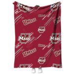 umass minutemen fan spirit red blanket best selling