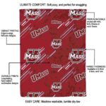 umass minutemen fan spirit red blanket best selling