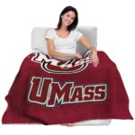 umass minutemen grunge texture red blanket best selling
