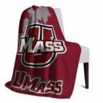 umass minutemen grunge texture red blanket best selling