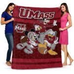 umass minutemen three musketeers red blanket best selling