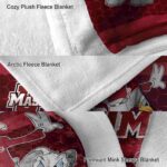 umass minutemen three musketeers red blanket best selling