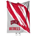 unlv rebels brushstrokes red white blanket best selling