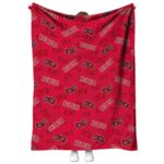 unlv rebels diehard fans red blanket best selling