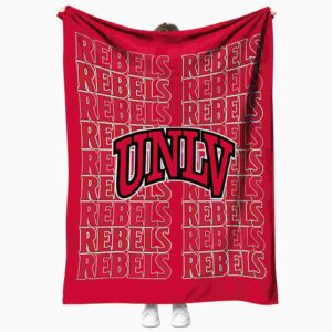 unlv rebels fan pride red blanket best selling