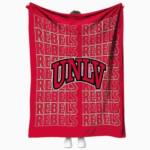 unlv rebels fan pride red blanket best selling