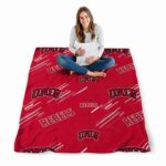 unlv rebels fan spirit red blanket best selling