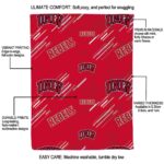 unlv rebels fan spirit red blanket best selling