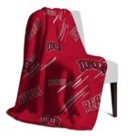 unlv rebels fan spirit red blanket best selling