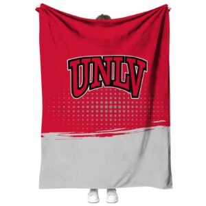 unlv rebels gradient dots red blanket best selling