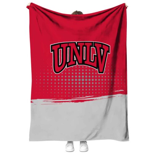 unlv rebels gradient dots red blanket best selling