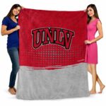 unlv rebels gradient dots red blanket best selling