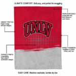 unlv rebels gradient dots red blanket best selling