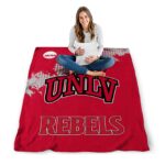 unlv rebels grunge texture red blanket best selling