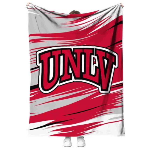 unlv rebels paint streaks red white blanket best selling