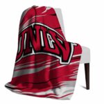unlv rebels paint streaks red white blanket top rated