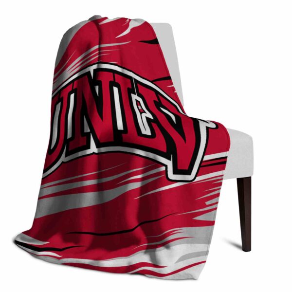 unlv rebels paint streaks red white blanket top rated