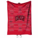 unlv rebels striped pattern red blanket best selling