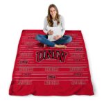 unlv rebels striped pattern red blanket best selling