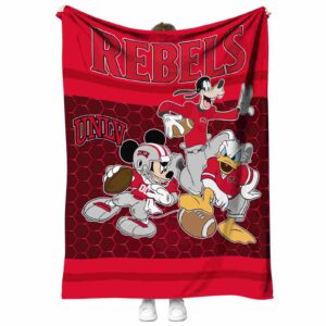 unlv rebels three musketeers red blanket best selling