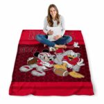 unlv rebels three musketeers red blanket best selling