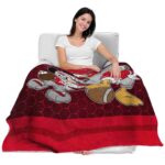 unlv rebels three musketeers red blanket best selling