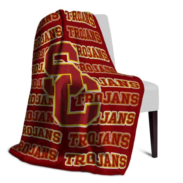 usc trojans fan pride red blanket top rated