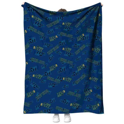utah jazz diehard fans navy blanket best selling