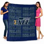 utah jazz fan pride navy blanket best selling