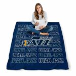 utah jazz fan pride navy blanket best selling