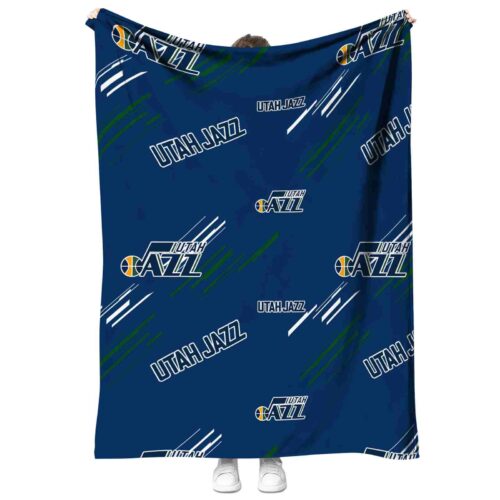 utah jazz fan spirit navy blanket best selling