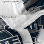 utah state aggies paint streaks navy white blanket best selling