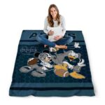 utah state aggies three musketeers navy blanket best selling