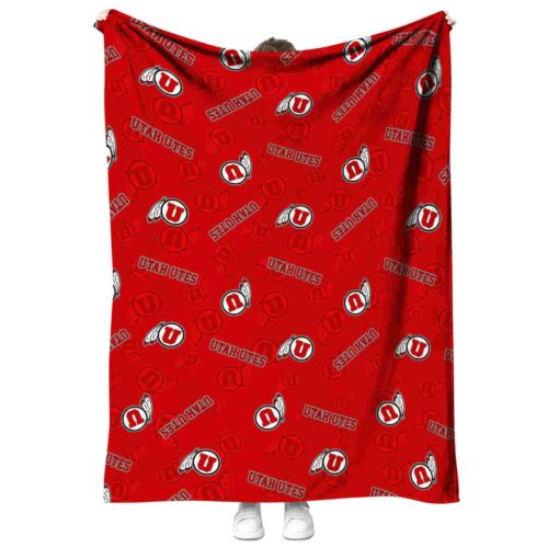 utah utes diehard fans red blanket best selling