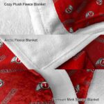 utah utes diehard fans red blanket best selling