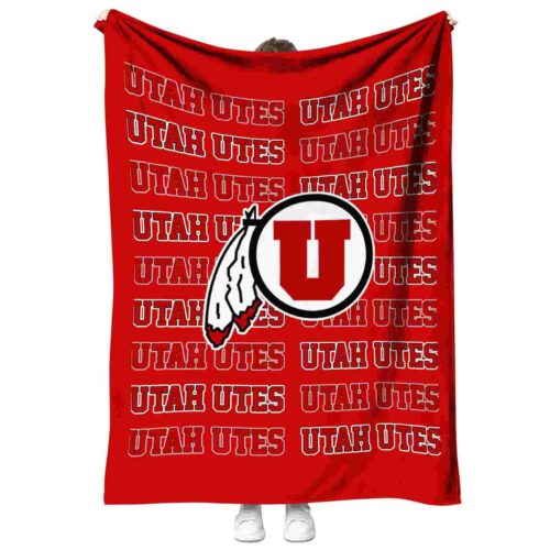 utah utes fan pride red blanket best selling