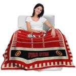 utah utes football field red blanket latest model