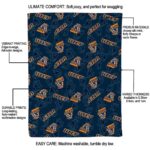 utep miners diehard fans blue blanket best selling