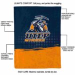 utep miners gradient dots blue blanket new arrival