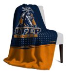 utep miners gradient dots blue blanket top rated