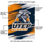 utep miners paint streaks blue white blanket new arrival