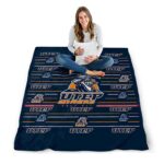 utep miners striped pattern blue blanket best selling