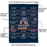 utep miners striped pattern blue blanket best selling