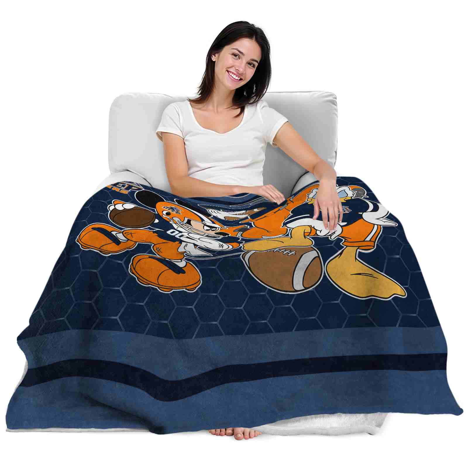 utep miners three musketeers blue blanket latest model utep miners three musketeers blue blanket latest model