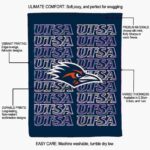 utsa roadrunners fan pride orange blanket best selling
