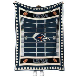 utsa roadrunners football field orange blanket best selling